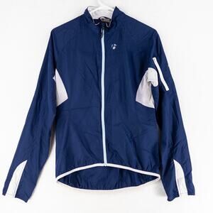 BONTRAGER Race Cycling Wind Shell Jacket Ultralight Womens Medium Blue